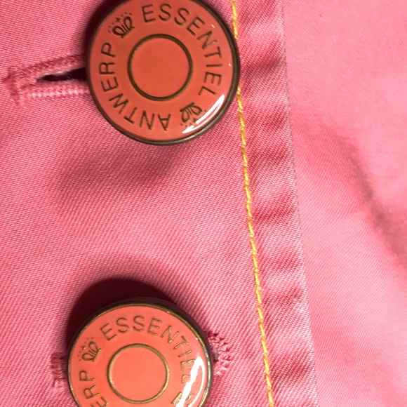 Peach brushed cotton blazer - Picture 5 of 7